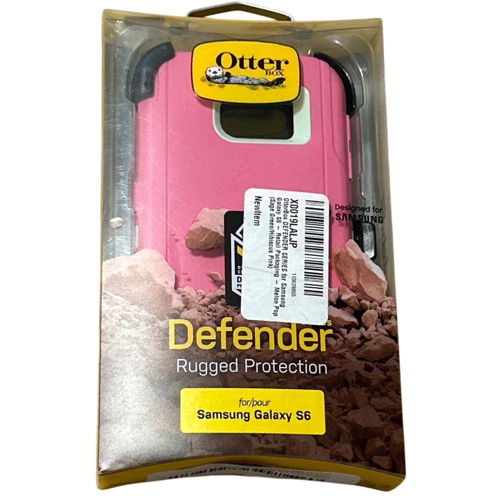 OtterBox Defender Series Rugged Case for‎ Samsung Galaxy S6 Pink